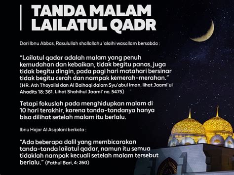 kisah malam lailatul qadar